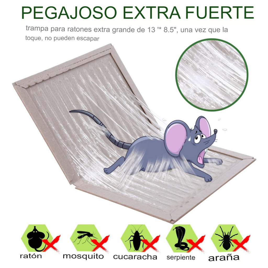 Pack 14 Ud Trampas Adhesivas Para Ratón