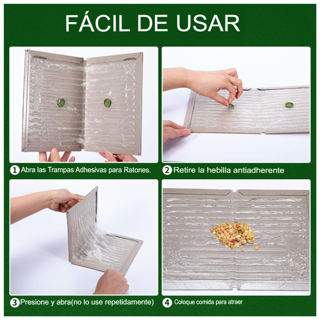 Pack 14 Ud Trampas Adhesivas Para Ratón